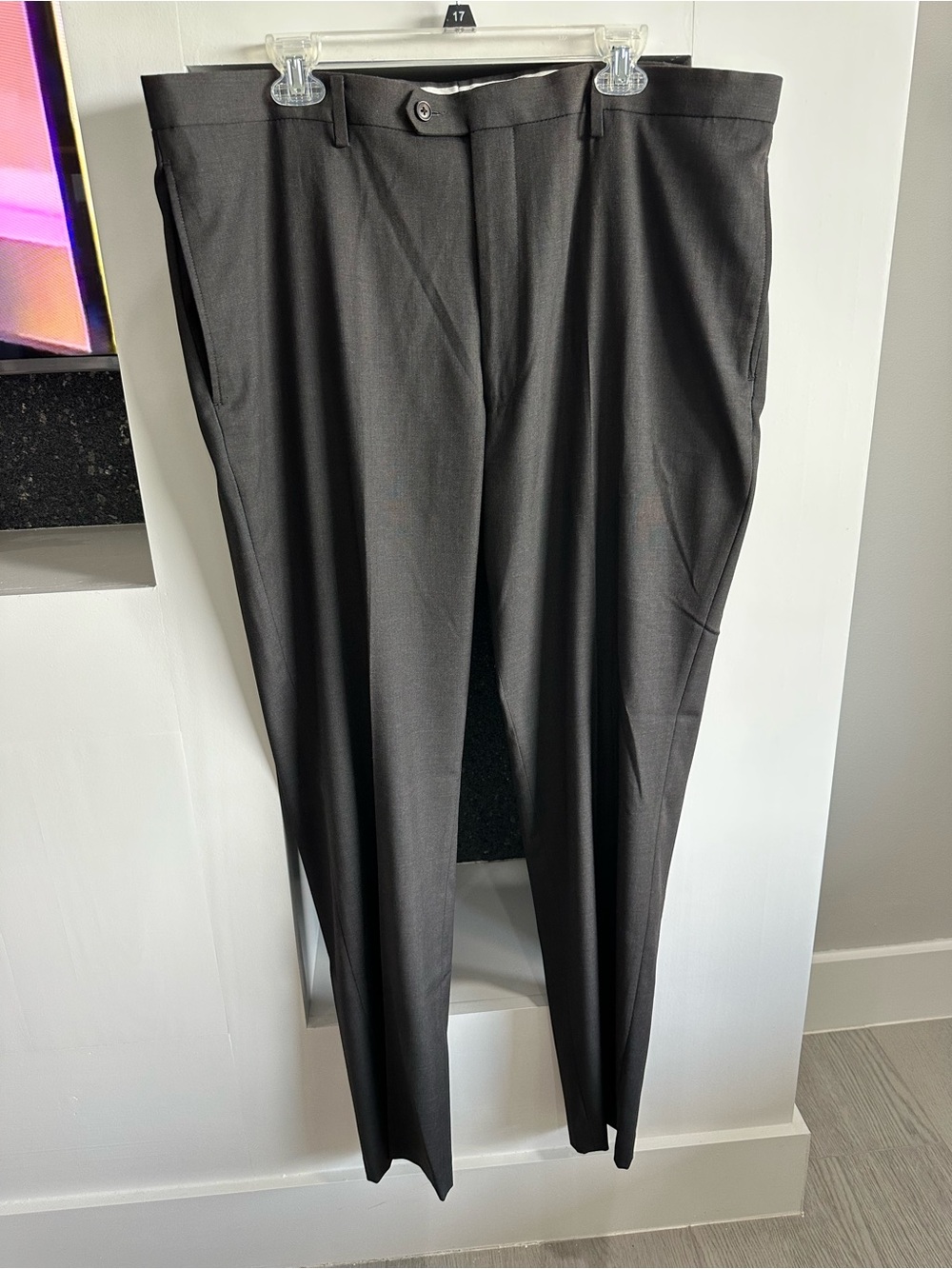 Daniel Cremieux Black Dress Pants - Slim Tailored